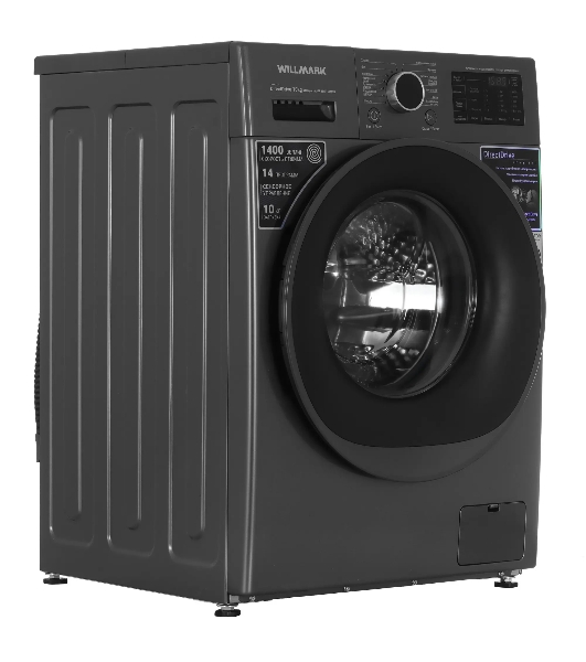 Стиральная машина Willmark WMF-1015LG графит, загрузка фронтальная 10кг, 1400 об/мин., класс: A+++