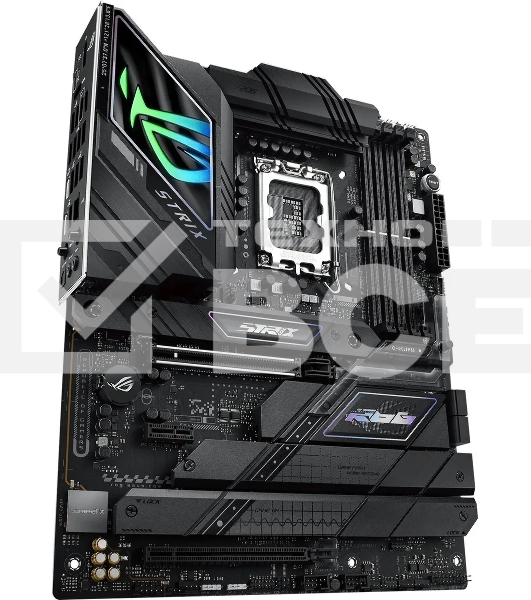 Материнская плата ASUS ROG STRIX Z790-F GAMING WIFI II, LGA 1700, Intel Z790, 4xDDR5, 4xSATA, 5xM.2, 1xPCIe 5.0 x16, 1xPCIe 4.0 x4, 1xHDMI, 1xDP, 1x 2.5Gb LAN, 2xUSB-A 3.2 Gen 2, 4xUSB-A 3.2 Gen 1, 6xUSB-A 2.0, 2x3.5 мм, 5.1, Standard-ATX