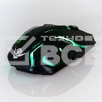 Мышь беспроводная Nakatomi MROG-20UR черный, 2400 dpi, радиоканал, USB, кнопки - 6, фото10