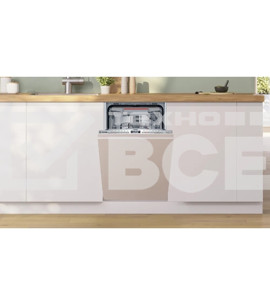 Встраиваемая посудомоечная машина Bosch SPV4HMX65Q, серебристый, 45 см, 10 компл., 45 дБ, класс A+