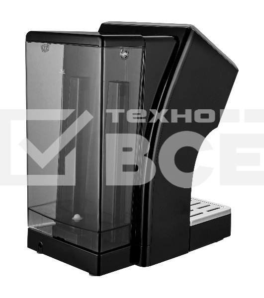 Кофеварка рожковая BBK BCM1503 черный/серый, исп. кофе - молотый, 1.5 л, 1050 Вт, 15 Бар