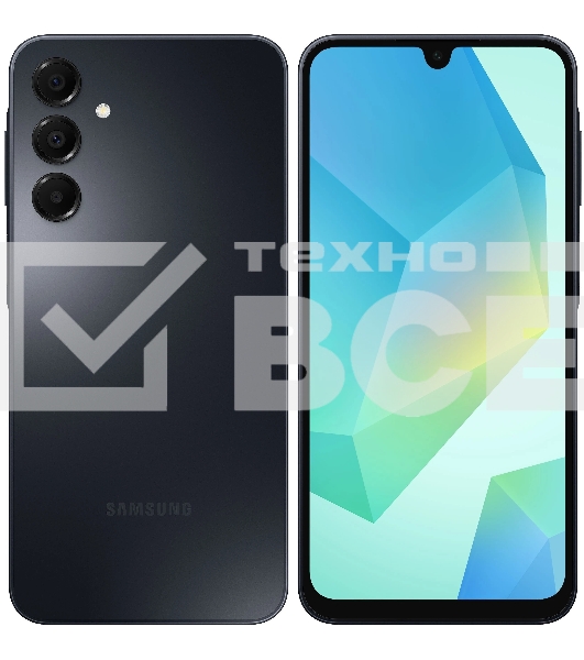 Смартфон Samsung Galaxy A16, 6/128Gb, черный