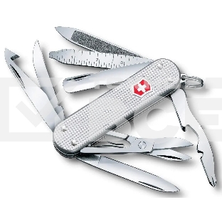 Нож перочинный Victorinox MiniChamp Alox (0.6381.26) 58мм 14 функций серебристый