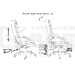 Кресло руководителя Бюрократ T-898/#B черный искусственная кожа, фото3