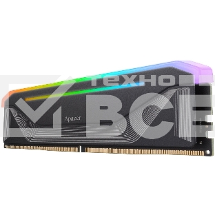 Оперативная память Apacer Nox, DDR5, 32GB (2x16GB), 5200MHz, CL40, DIMM, радиатор, RGB, черный