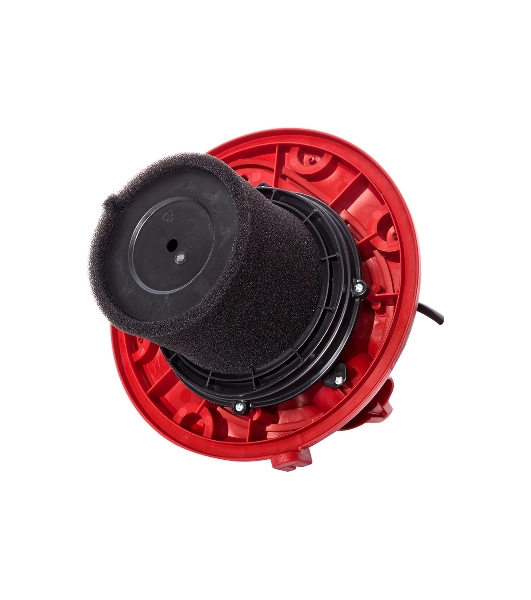 Пылесос строительный RedVerg RD-VC1200S-20P черный, 1200 Вт, уборка сухая/сбор воды, пылесборник бак/мешок, 20 л