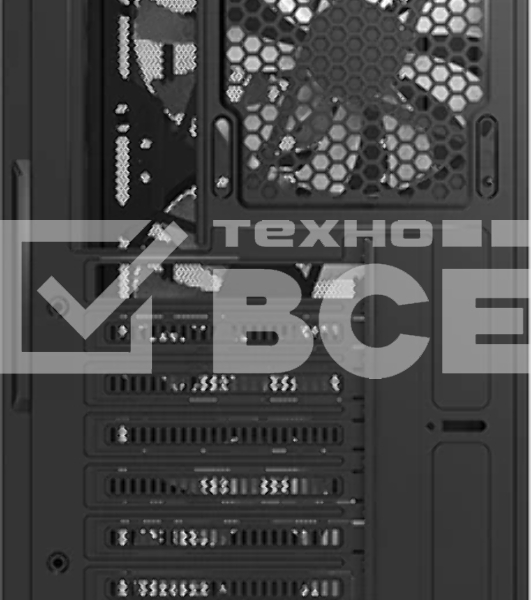 Компьютерный корпус Montech X3 MESH черный без БП ATX 6x120мм 2xUSB3.0 1xUSB3.1 audio bott PSU