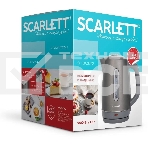 Чайник электрический Scarlett SC-EK21S42 1.8л. 1800Вт графит корпус: пластик, фото5