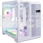 Компьютерный корпус 1STPLAYER RT5 ARGB белый, mATX, 3x120мм ARGB fans, фото10