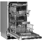 Встраиваемая посудомоечная машина Zigmund & Shtain DW 301.6, нержавеющая сталь, 60 см, 15 компл., 49 дБ, класс A++, фото3