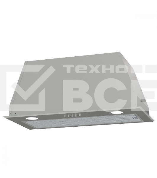 Вытяжка встраиваемая Gorenje BHI626E6X нержавеющая сталь, 60 см, 677 куб. м/ч, 61 дБ