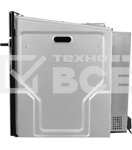 Духовой шкаф Электрический Hyundai HEO 6752 BG черное стекло