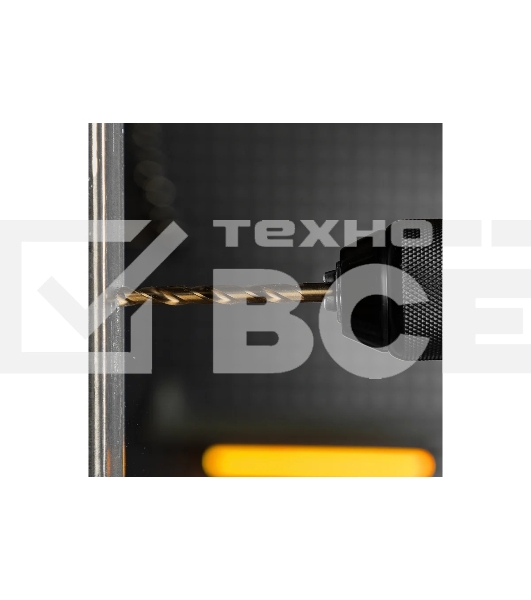 Сверло по металлу Denzel 6 мм, HSS Co-8%