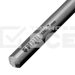 Сверло спиральное по металлу Denzel 7,0 х 156 мм, Р6М5, Golden Tip, удлиненное, фото3