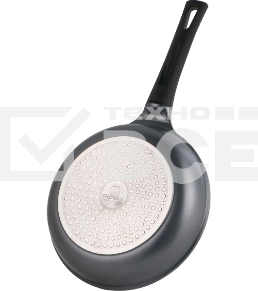 Сковорода Rondell Baselard RDA-2001 круглая 20 см покрытие: Xylan Plus ручка несъемная (без крышки) темно-серый