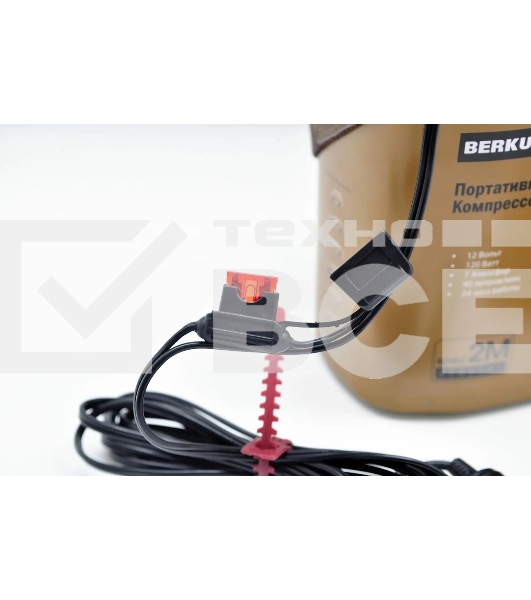 Автомобильный компрессор Berkut SPEC-2M 40л/мин шланг 0.6м