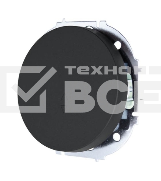 Выключатель LEZARD 743-4288-105 проходной 1-кл. СП OSEN 10А IP20 механизм, черный бархат