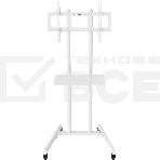 Стойка для телевизора Cactus CS-ST04 белый, 37'-70' макс. 68 кг, напольный, мобильный, фото10