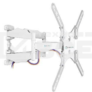 Кронштейн для телевизора ONKRON M5 37'-70' наклонно-поворотный, белый
