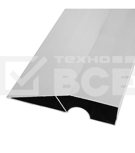 Правило алюминиевое Сибртех 'Трапеция', 1 ребро жесткости, L-1,5 м