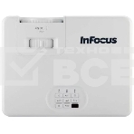 Лазерный проектор InFocus IN1006SL DLP, WXGA, 4500 lm, 3 500 000:1, 1.541.72:1, HDMI x2, VGA in x1, Composite video x1, RS232 x1, Audio in/out, VGA out x1, USB-A x1, 1х15w, 2,9 кг, белый, фото2