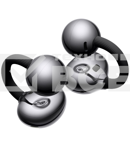 Наушники TWS Huawei FreeClip 2 черный, открытые (клипсы), Bluetooth, быстрая зарядка, до 8 ч