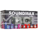 Автомагнитола Soundmax SM-CCR3062B, 1 DIN, Bluetooth, USB Type-A, AUX, фото5