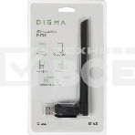 Адаптер USB Digma D-BT60 BT6.0+EDR class 1 200м черный, фото3