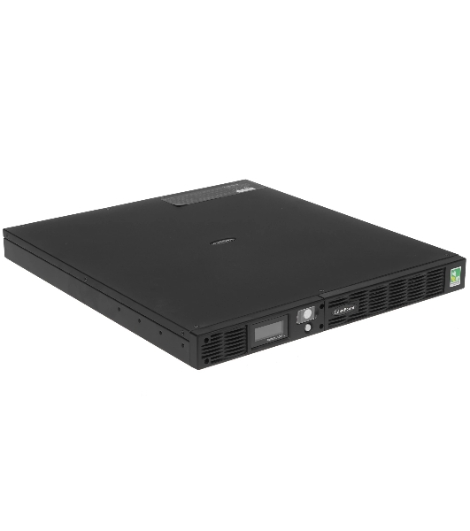 Источник бесперебойного питания CyberPower PR1000ELCDRT1U/1000 ВА/800 Вт/USB/RS-232/EPO/SNMPslot/6 x IEC 320 C13 (компьютерная)