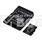 Флеш карта microSDHC 64GB microSDXC Class10 Kingston <SDCS2/64GB> Class10 UHS-I Canvas Select up to 100MB/s с адапт., фото 1