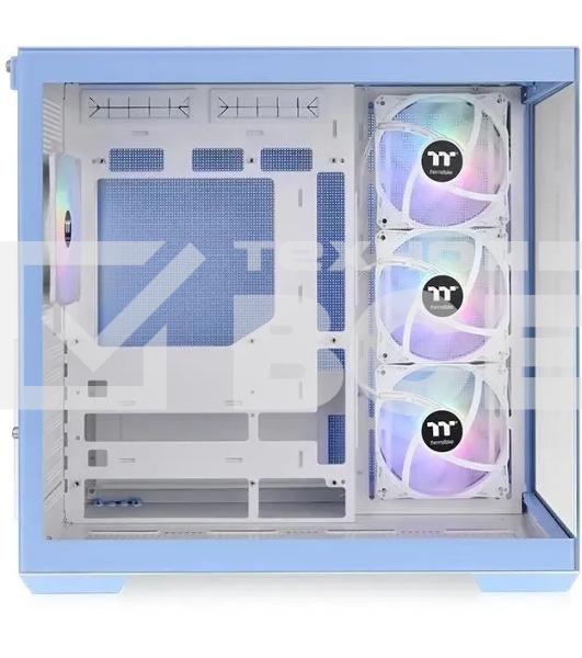 Компьютерный корпус Thermaltake View 380 TG ARGB синий без БП ATX 6x120mm 2x140mm 1x200mm 2xUSB3.0 audio bott PSU
