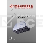 Вытяжка встраиваемая Maunfeld Trapeze 601GG черный управление: кнопочное (1 мотор), фото13