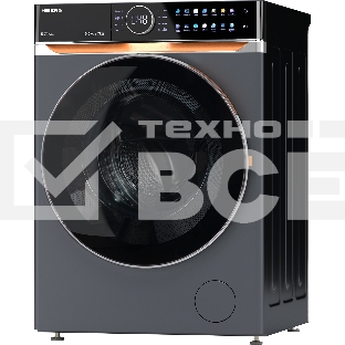 Стирально-сушильная машина HIBERG i-DDQ10 - 10714 Sd темно-серый загр. фронтальная макс.: 10,5 кг 1400 об/мин класс: А+++