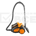 Пылесос Centek CT-2520 Orange оранжевый/черный, 400/2200 Вт, уборка сухая, пылесборник циклонный фильтр, 2 л, фото4