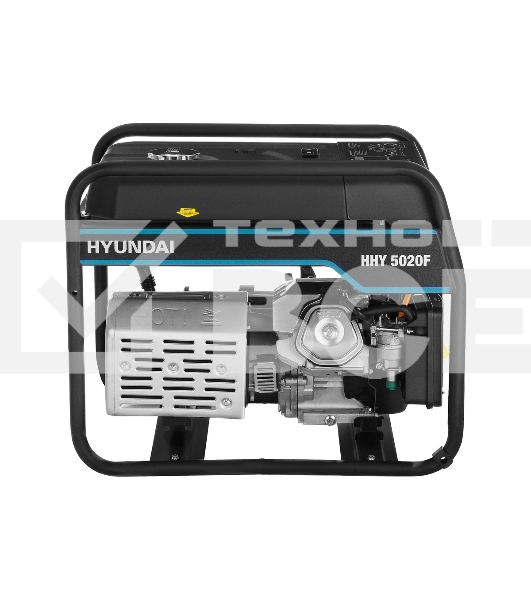 Электрогенератор бензиновыйHyundai HHY 5020F, 4.5 кВт, 72 дБ, 69.5 кг