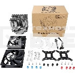 Устройство охлаждения(кулер) Thermalright Phantom Spirit 120 SE Soc-AM5/AM4/1151/1200/1700 черный 4-pin 25.6dB Al+Cu 765gr Ret (PS120-SE), фото12