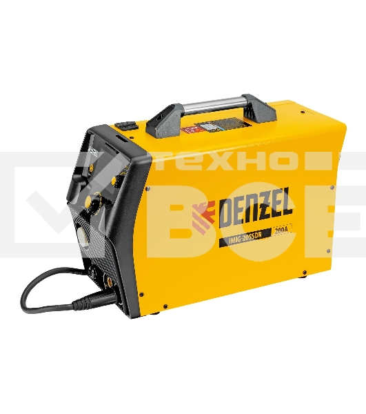Аппарат инвертор. полуавтомат. cварки IMIG-205SDR, 200 А, ПВ 60%, катушка 5 кг Denzel