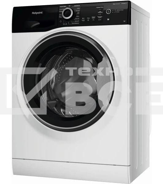 Стиральная машина Hotpoint NSB 6039ZSVERU (869991652920) белый, загр. фронтальная макс.: 6 кг 1000 об/мин класс: А