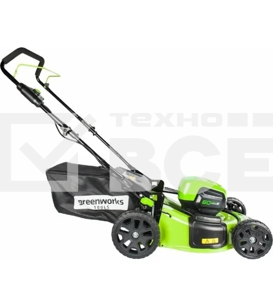Газонокосилка аккумуляторная GREENWORKS GD60LM46HP 250280760В 46см б/щ(БЕЗ АККУМ и ЗУ)
