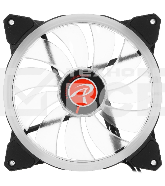 Комплект вентиляторов IRIS 14 RBW ADD-20R40B00114 черный 140мм 1500rpm 30db 4-pin