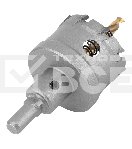 Коронка по металлу Denzel твердосплавная, 47 мм