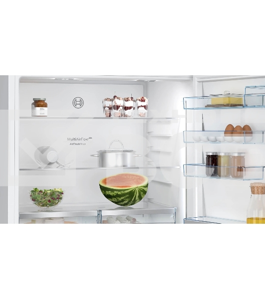 Холодильник Bosch KGP86FWC0N белый двухкамерный 422/202л морозилка снизу, No Frost