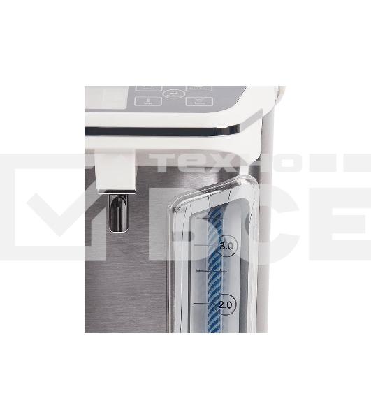 Термопот Mystery MTP-2442 4.5л. 700Вт серебристый/белый