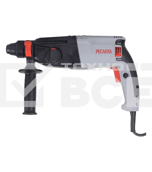 Перфоратор Ресанта П-28-800К SDS-plus уд.:3.4Дж 800Вт (кейс в комплекте)