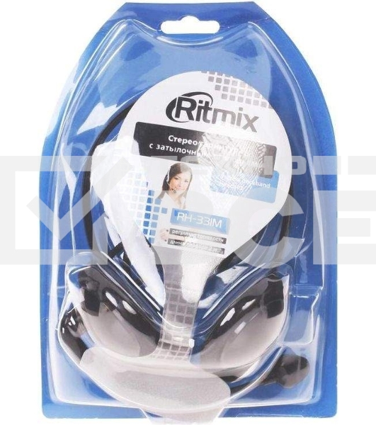 Наушники к ПК RITMIX RH-331M черный