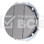 Выключатель 3-кл. СП OSEN механизм серый матовый LEZARD 743-7488-109, фото2