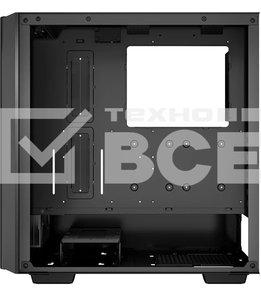 Компьютерный корпус Deepcool CG540 R-CG540-BKAGE4-G-1, Midi-Tower, ATX, mATX, Mini-ITX, black, Dual Tempered Glass Panels