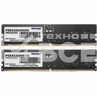 Оперативная память Patriot Signature Line, DDR5, 64GB (2x32GB), 5600 MHz, CL46
