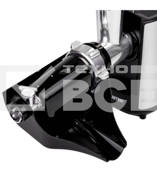 Мясорубка электрическая Centek CT-1617 Juice серебристый, 2000 Вт, 2.0 кг/мин, реверс, защита от перегрузки, насадки - 5