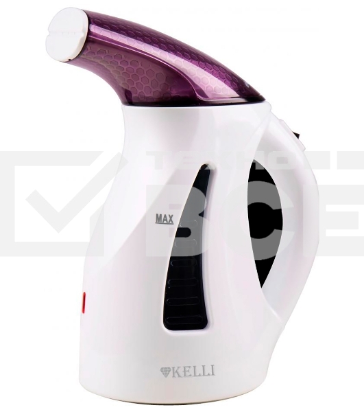 Отпариватель KELLI KL-818 аметистовый, 2000 Вт, 40 г/мин, 500 мл